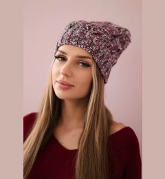 Снимка на marka niezdefiniowana Cap with fleece Roksana K209 purple + graphite