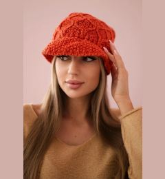 Снимка на marka niezdefiniowana Cap with fleece Roma Bis K235 foxy