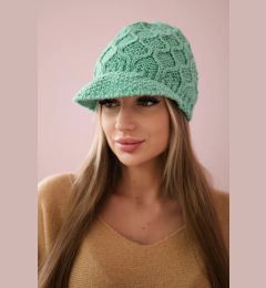 Снимка на marka niezdefiniowana Cap with fleece Roma Bis K235 mint