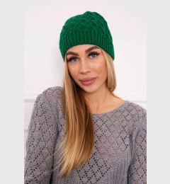 Снимка на marka niezdefiniowana Cap with fleece Roma K224 green