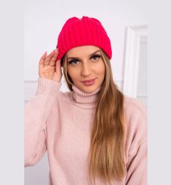 Снимка на marka niezdefiniowana Cap with turn up Magda K293 fuchsia