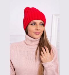 Снимка на marka niezdefiniowana Cap with turn up Magda K293 red