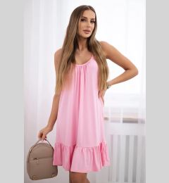 Снимка на marka niezdefiniowana Dress with thin straps light pink
