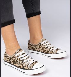 Снимка на marka niezdefiniowana Leopard print classic women's sneakers Menfis