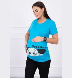 Снимка на marka niezdefiniowana Maternity blouse Guck turquoise