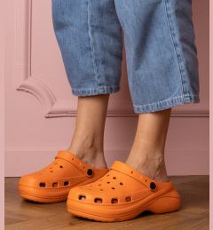 Снимка на marka niezdefiniowana Orange platform mules Kameris