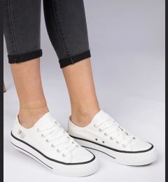 Снимка на marka niezdefiniowana White classic women's sneakers Ellana