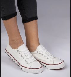 Снимка на marka niezdefiniowana White classic women's sneakers Menfis