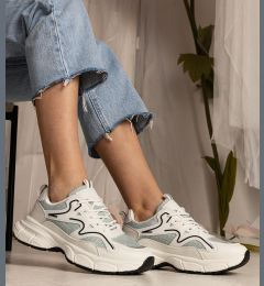 Снимка на marka niezdefiniowana White-green women's sports sneakers Maurita