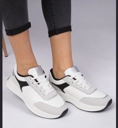Снимка на marka niezdefiniowana White women's sneakers with glitter Markuta