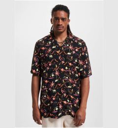 Снимка на Men&#039;s Short Sleeve Shirt Just Rhyse Shirt Waikiki - Black