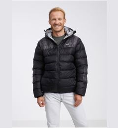 Снимка на Men's Black Reversible Hooded Jacket Picture - Men's