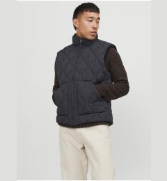 Снимка на Men's Black Reversible Vest Jack & Jones Side - Men