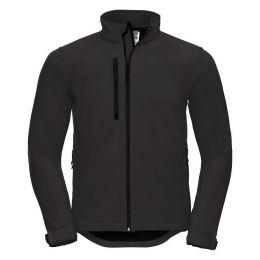 Снимка на Men's Black Soft Shell Russell Jacket