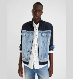 Снимка на Men's Blue Desigual Rene Denim Jacket - Men
