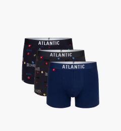 Снимка на Men's boxers ATLANTIC 3Pack - multicolor