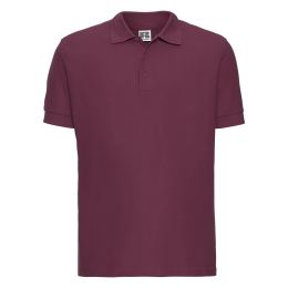 Снимка на Men's burgundy cotton polo shirt Ultimate Russell