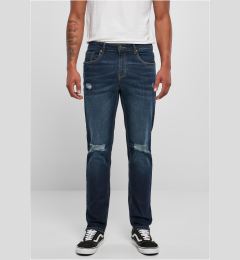 Снимка на Men's Distressed Jeans Dark Blue