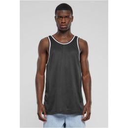 Снимка на Men's Fishnet Tank Top - Black
