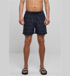 Снимка на Men's Flamingo/Blue Embroidered Swimsuit