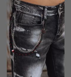 Снимка на Men's Grey Denim Shorts Dstreet