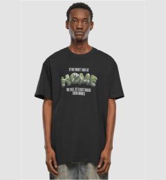 Снимка на Men's Home Heavy Oversize T-Shirt Black