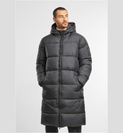 Снимка на Men's long quilted coat black