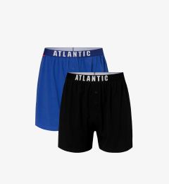 Снимка на Men's Loose Boxers ATLANTIC 2Pack - blue, navy blue