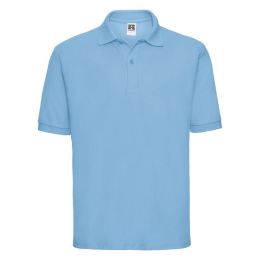 Снимка на Men's Polycotton Polo Russell Blue T-Shirt