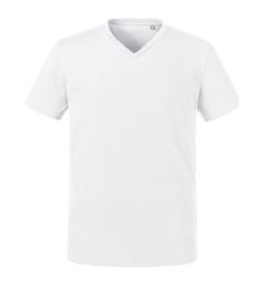 Снимка на Men's Pure Organic V-Neck Russell T-Shirt