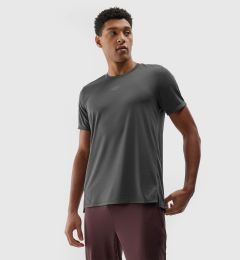 Снимка на Men's quick-drying sports T-shirt 4F - anthracite