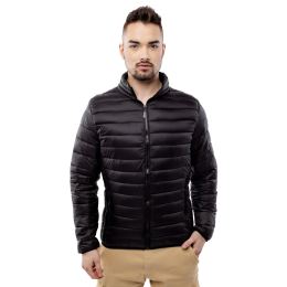 Снимка на Men's Quilted Jacket GLANO - black