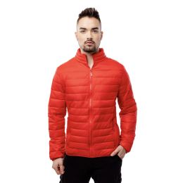 Снимка на Men's Quilted Jacket GLANO - Red