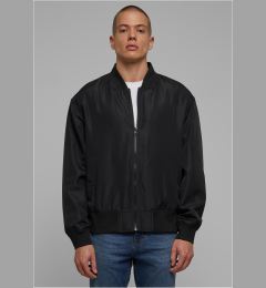 Снимка на Men's Recycled Bomber Jacket - Black