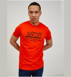 Снимка на Men's Red T-Shirt Diesel Diegos - Men's