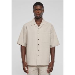 Снимка на Men's shirt Seersucker - beige