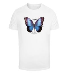 Снимка на Men's T-shirt Become the Change Butterfly white