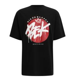 Снимка на Men's T-shirt BEK x DEF Big Logo black/red