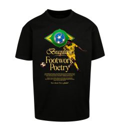 Снимка на Men's T-shirt Footwork Poetry Oversize black