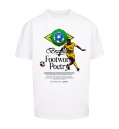 Снимка на Men's T-shirt Footwork Poetry Oversize white