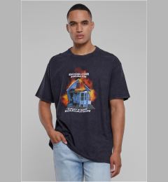 Снимка на Men's T-shirt Good For Health Oversize - black