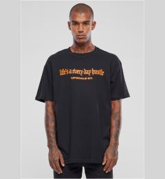 Снимка на Men's T-shirt Hustle Oversize black