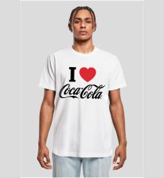 Снимка на Men's T-shirt I Love Coca Cola white
