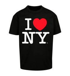 Снимка на Men's T-shirt I Love NY Oversize black