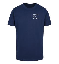 Снимка на Men's T-shirt Never On Time light navy