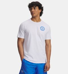 Снимка на Men's T-shirt Under Armour UA ARMOUR CLUB SS-WHT - Men's