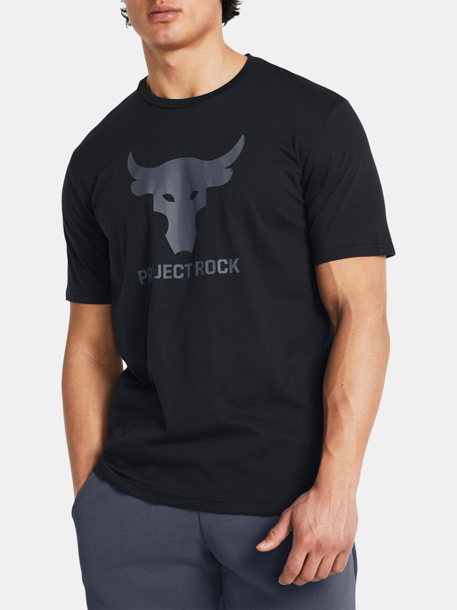 Снимка на Men's T-shirt Under Armour UA Pjt Rck Brahma Bull SS - Men's
