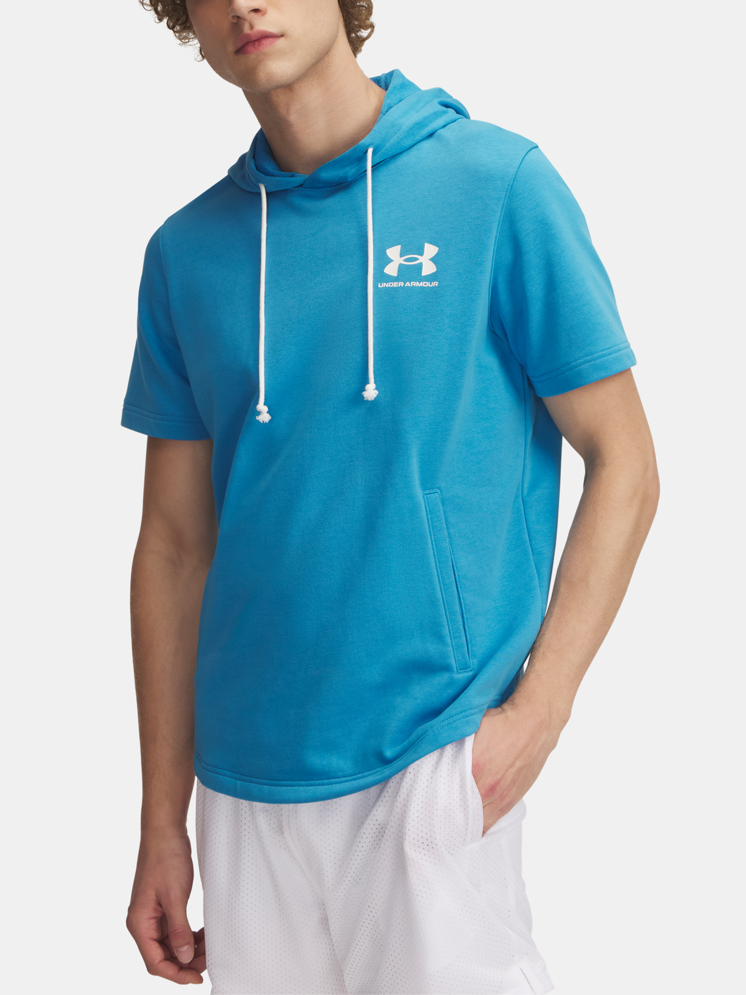 Снимка на Men's T-shirt Under Armour UA Rival Terry LC SS HD - Men's
