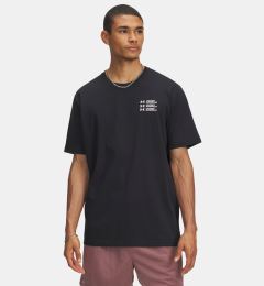 Снимка на Men's T-shirt Under Armour UA TRIPLE STACK LC LOGO SS-BLK - Men's