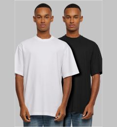 Снимка на Men's T-shirts Tall 2-Pack white+black